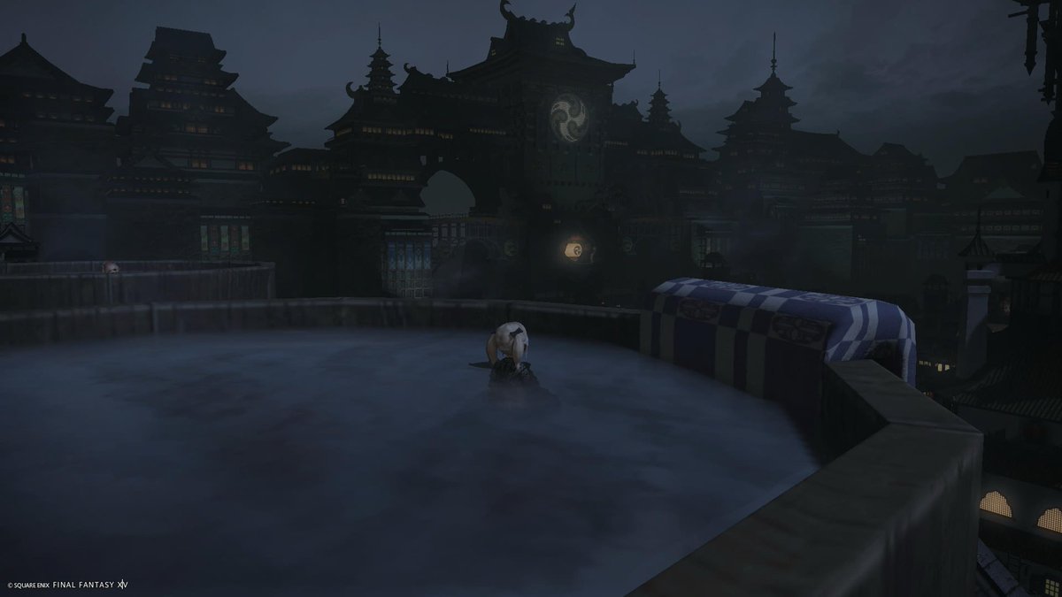 momo_shinryu's tweet photo. クガネアスレの温泉！！フレ様に連れてってもろた(*´ω｀人)感謝
#ff14 https://t.co/230aCMnBbY