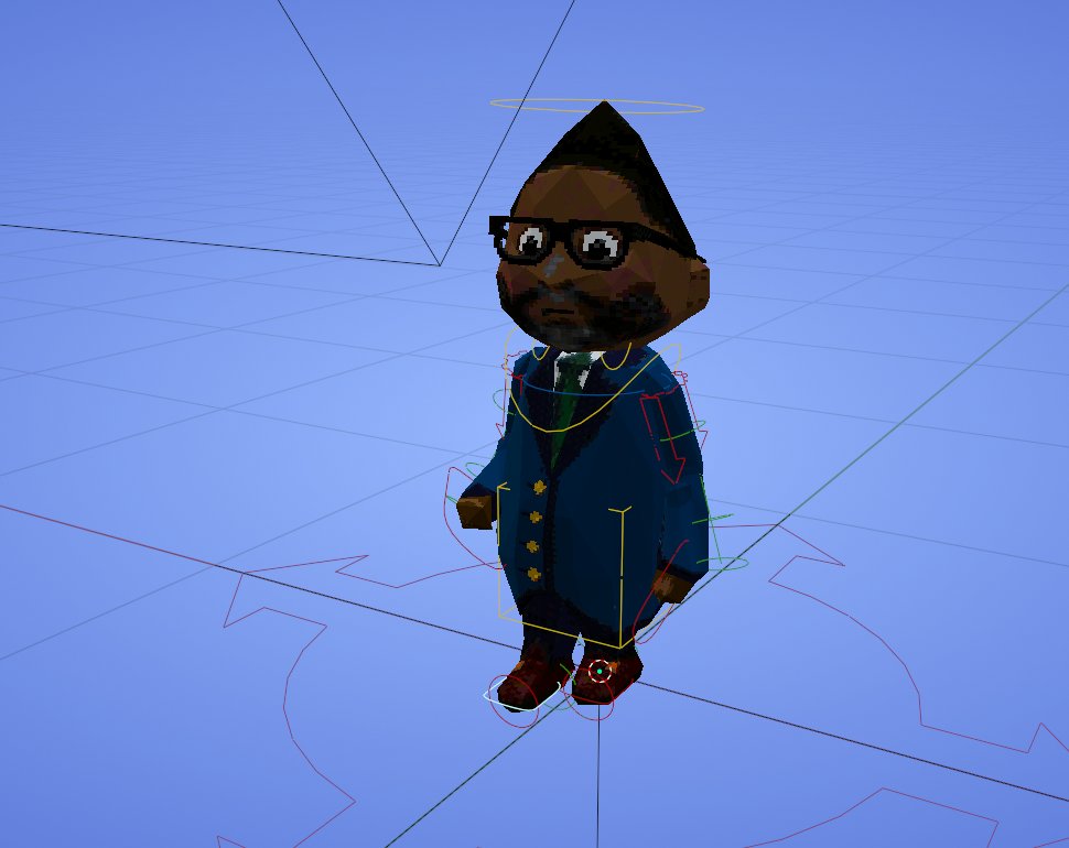 Robloxminer26's tweet photo. @ChicagosMayor I made a 3d model of you so I can make a video game where everything in the gift room gets stolen and the player has to go around chicago finding all the stolen gifts https://t.co/kav94gCRK3