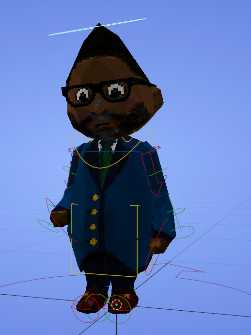 Robloxminer26's tweet photo. @ChicagosMayor I made a 3d model of you so I can make a video game where everything in the gift room gets stolen and the player has to go around chicago finding all the stolen gifts https://t.co/kav94gCRK3