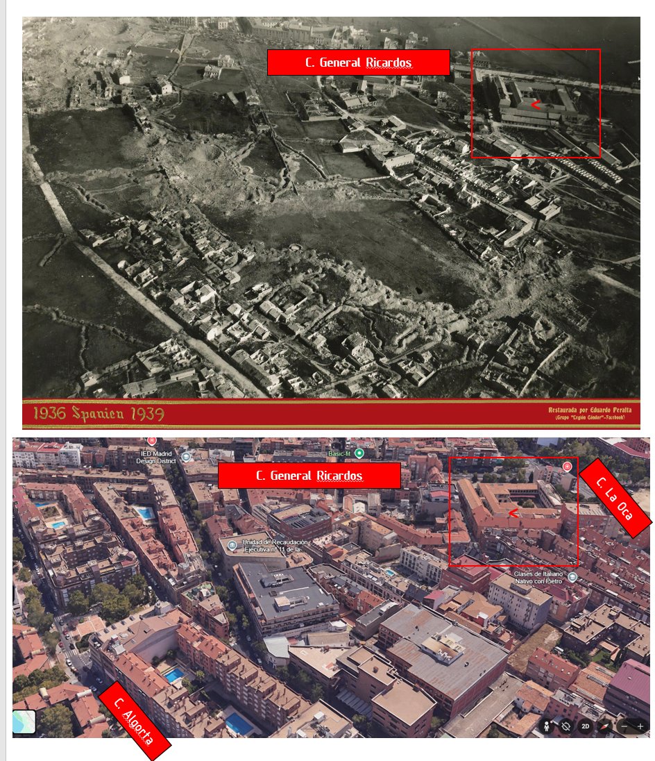 <a href="/Pennypol/">El Madrid desaparecido de Penny y Julio Gª. Moutón</a> <a href="/gefrema/">GEFREMA</a> La foto estaría hecha sobrevolando el parque de San Isidro,  a la izquierda estaría Marqués de Vadillo
