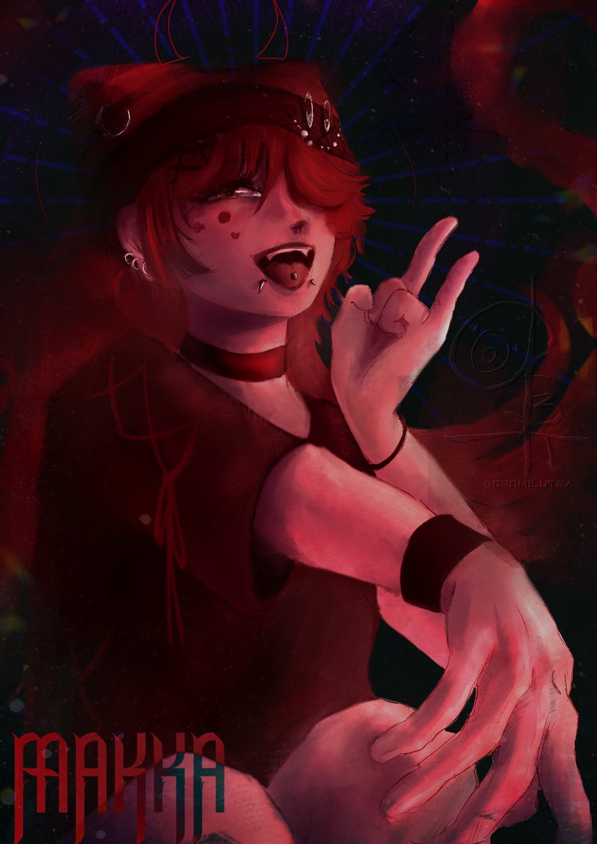 conmilktea's tweet image. MAKKAKAKA
#YANDERUEP 
#夏色花梨