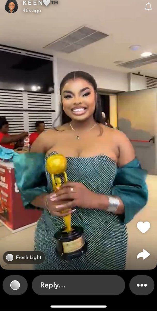 Afia_Tabitha's tweet image. Your people won an award again 
Kaiissssh🥰