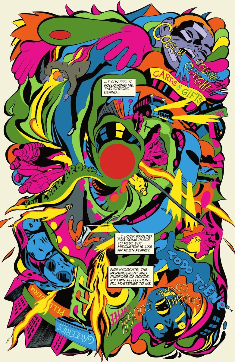 DaFeenom's tweet photo. Comme chaque année, je fais mon thread de décembre : 1 jour = 1 œuvre de 2025 que je recommande.

1) Absolute Martian Manhunter

Rodríguez et Camp réinventent ce héros de DC en agent du FBI qui a des visions psychédéliques, ce qui leur permet d’expérimenter à chaque page. https://t.co/VhMv652bSw