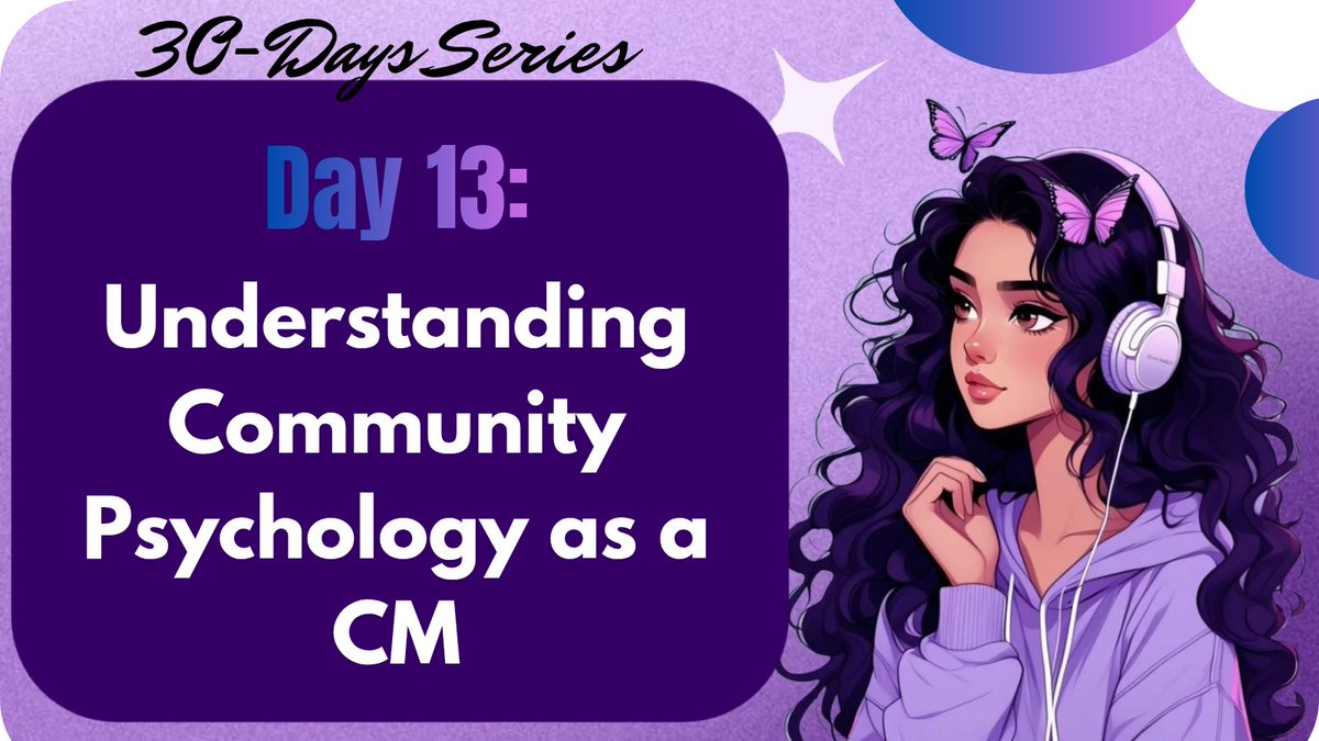 husseini_peace's tweet image. A community doesn’t grow because of announcements…

It will only grow if you understand how people think, feel, and react.

It&apos;s the 13th Day of my Series, and here&apos;s how community psychology shapes everything I do as a CM.
👇👇🧵