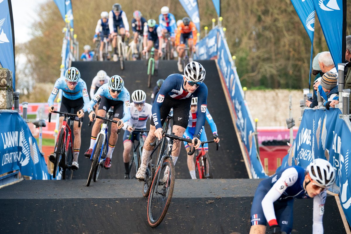 7Crabbe75's tweet photo. Matthew competed in the first two rounds of the @UCI_CX World Cups over the past week in Tabor, Czech Republic & Flamanville, France. Tremendous experience and development at the highest level of the sport. Thank you @usacycling & #mudfund. https://t.co/FgE8rSjoLw