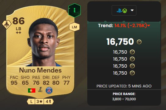 RobosFUT's tweet image. Just a really great market to flip - simple stuff works great 💸 

@MarcFUTTrader1 with the assist 🔥