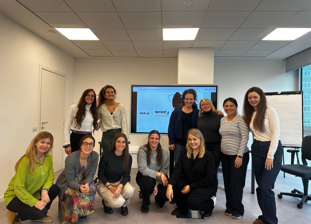 #WISEproject Staff Training on the AI SkillLab Tool.

SkillLab delivered two in-person training sessions for frontline staff from the International Rescue Committee Italia (IRC) in Milan and the Animus Association Foundation (AAF).

Read more lnkd.in/d69r9WFd