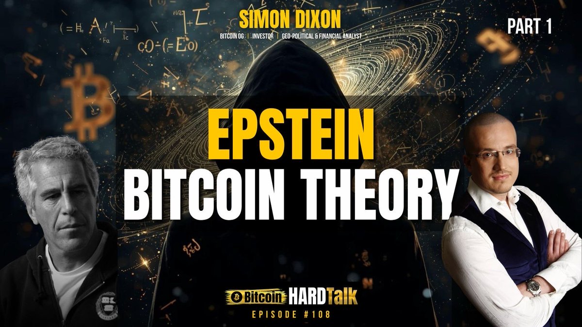 SimonDixonTwitt's tweet image. TETHER

EPSTEIN

ZCASH

BINANCE

HAMAS

MICROSTRATEGY

JP MORGAN

They want you to sell your Bitcoin.

There will only ever be 21 million Bitcoin and that scarcity is the entire point.  

Recognize the FUD vectors built to shake your conviction.

Understand who is pressuring you…