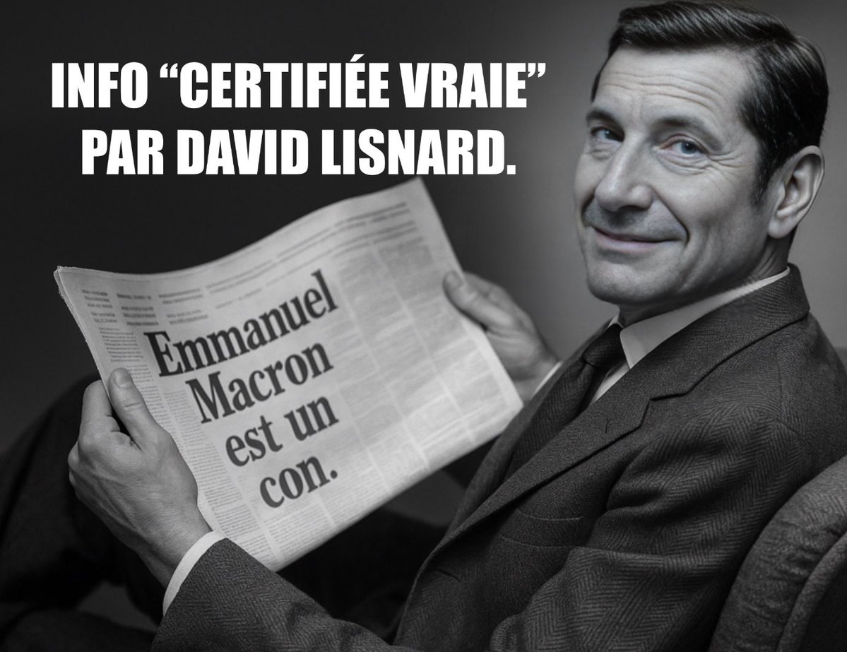 DavidStanAccou1's tweet image. Avec David Lisnard, ne laissons pas Macron définir la vérité et la “bonne information” !