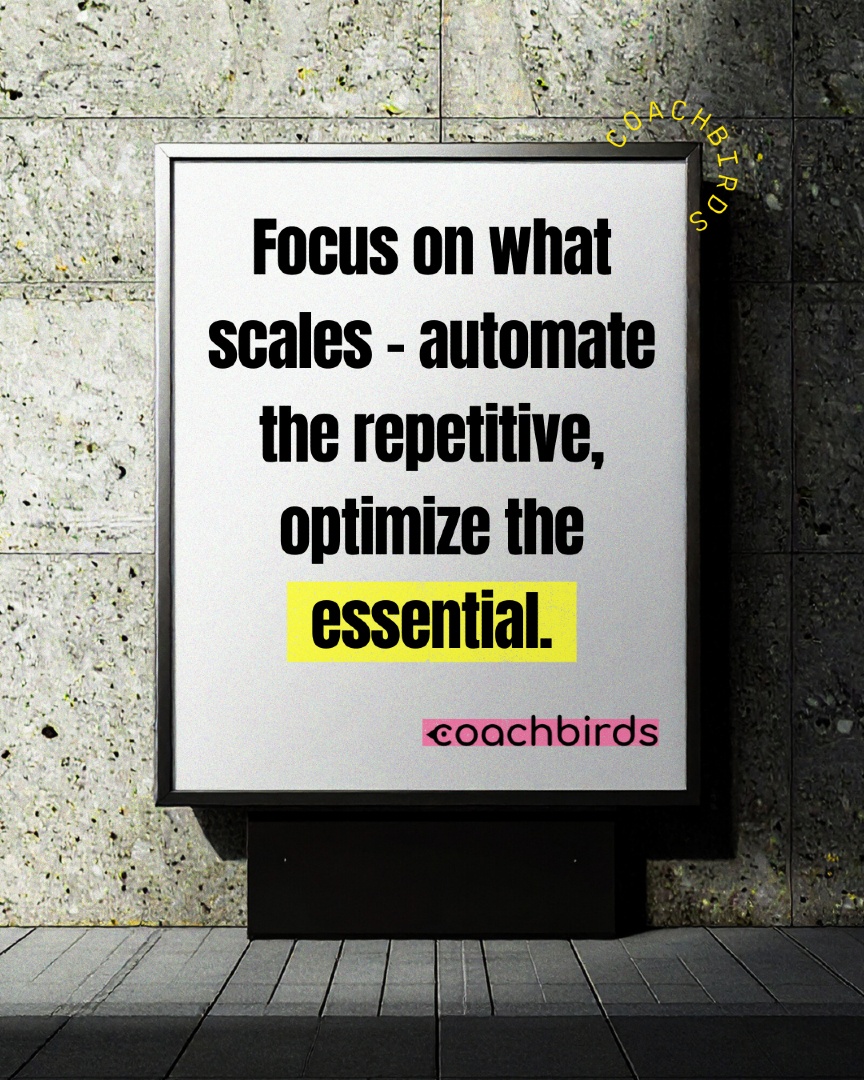 coachbirds's tweet image. Automation isn&apos;t a luxury it’s your growth unlock.

Which task would you automate first?

Drop your answer!

 #AutomationTools #BusinessScaling #WorkSmarter