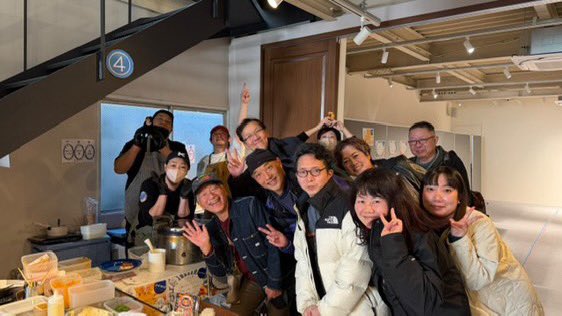 本日12/1 月曜日
粉浜本店休み頂きます🙇‍♂️

デリックなうありがとうございました。
デリックさん筆頭にスタッフの皆様
ありがとうございます
そして小峰さん、奥様お疲れ様でした

次回があればぜひよろしくお願いします