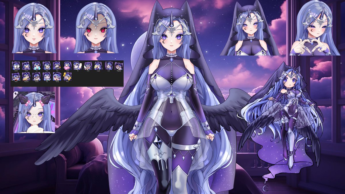 .ᐟ.ᐟ VTUBER Model for Sale .ᐟ.ᐟ

Life’s been a little tough lately, and even though I have put so much love into her, selling her is something I have to do… (｡•́︿•̀｡)

 $4,500 (fully rigged)
Also available without rigging — DM for pricing and the inclusions.