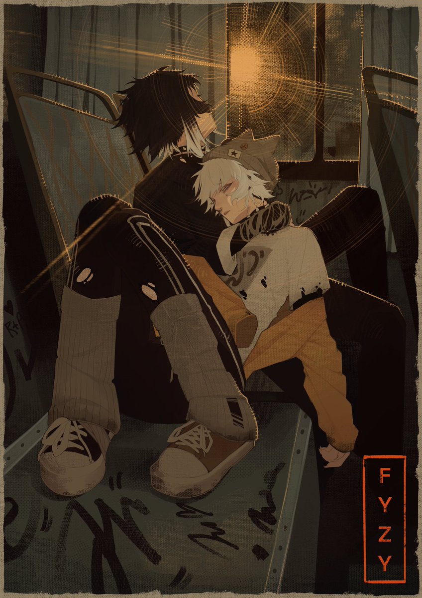 Fyzyohayo's tweet image. #bsd #文スト #芥敦 #芥川龍之介 #中島敦