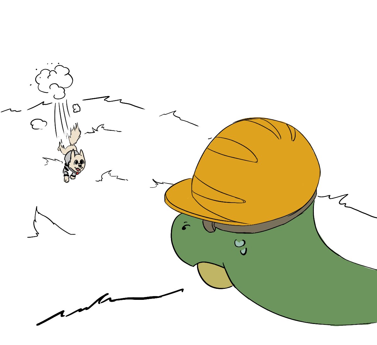 YLepolard's tweet photo. Turtle and Dog rollin' (well kinda)
#TeamFortress2 #TF2 #TF2fanart https://t.co/kR2Hfo5SNc