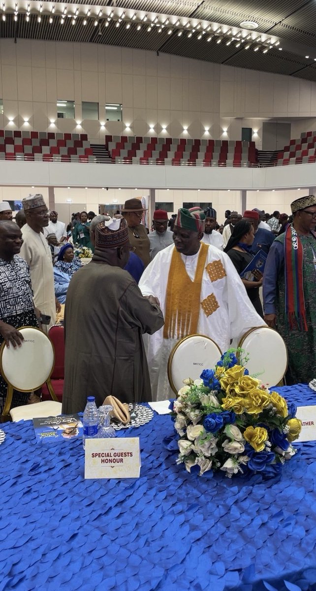 Muazu Babangida Aliyu, PhD, OON, CON tweet media