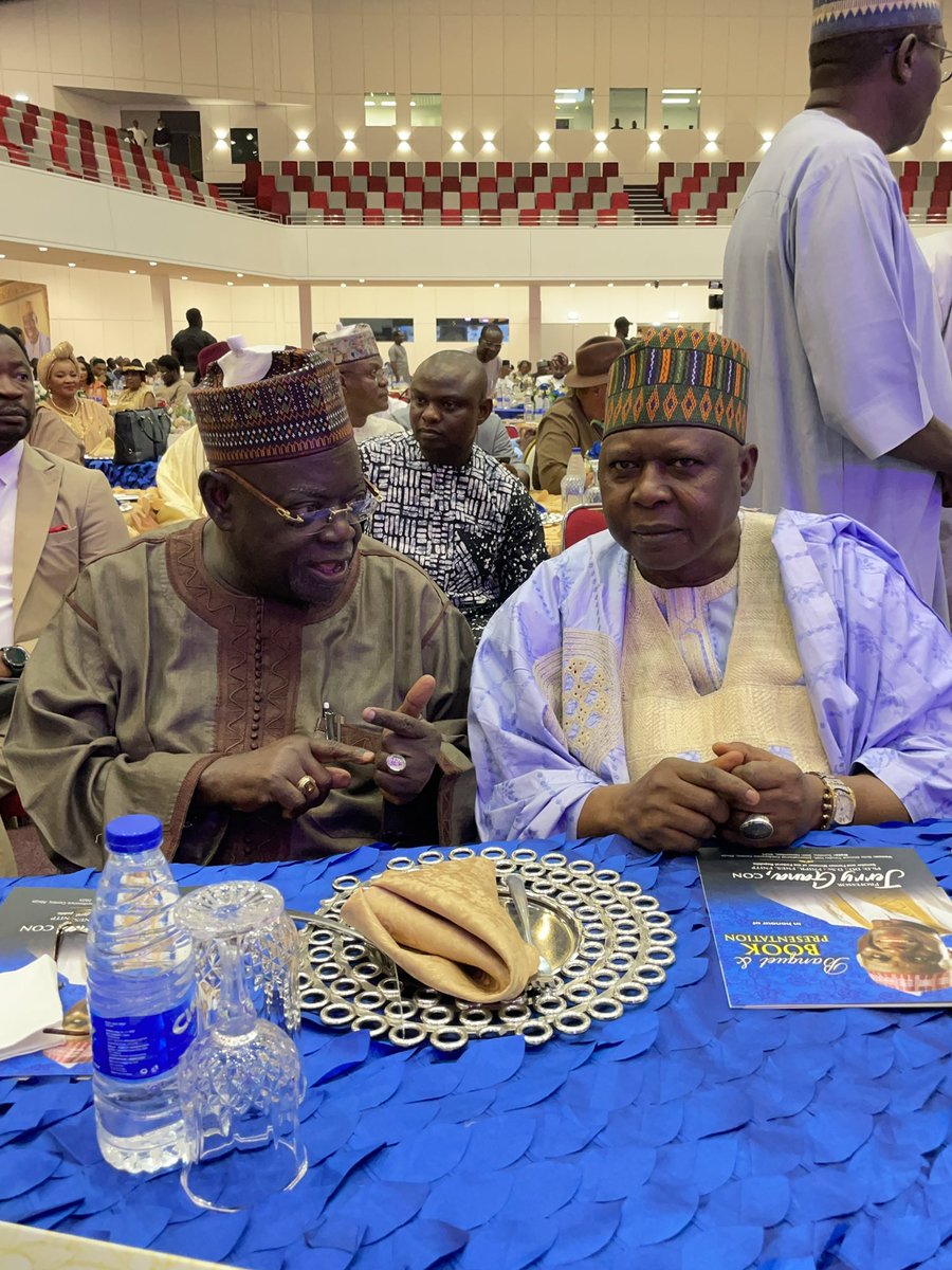Muazu Babangida Aliyu, PhD, OON, CON tweet media