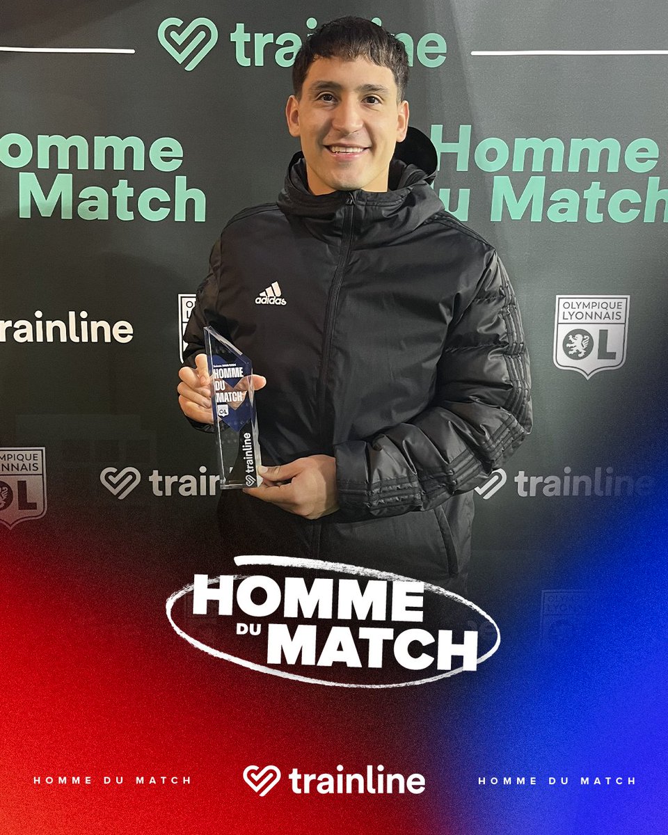 🔥 Un doublé face à Nantes et le trophée d'Homme du match <a href="/trainline_fr/">Trainline France</a> pour Martin Satriano 💪

𝐵𝑟𝑎𝑣𝑜 𝑀𝑎𝑟𝑡𝑖𝑛 ! 👏

#OLFCN