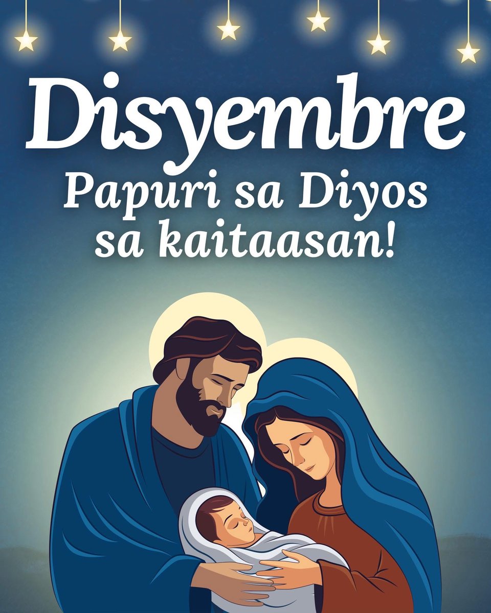 katolikongpinoy's tweet photo. DISYEMBRE NA! Papuri sa Diyos sa kaitaasan! Nawa’y punuin Niya ang ating mga puso ng kapayapaan at pag-asa. ❤️

#HelloDecember #OComeEmmanuel #DecemberToRemember #December https://t.co/gyl6Oqnfv2