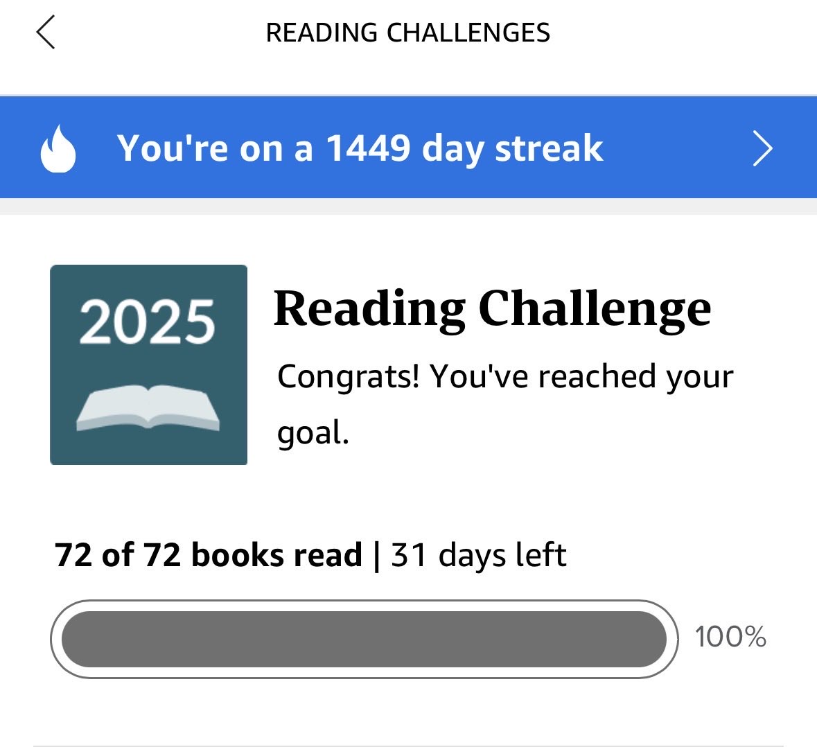 ArchHomunculus's tweet image. Challenge complete. 72 books for the year, 31 days to spare. Learned a lot. Got a lot more to learn. Will continue onward