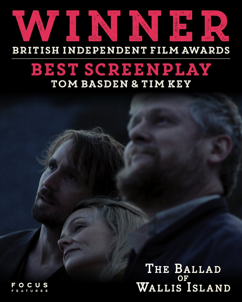 BalladofWallis's tweet photo. The Ballad of Wallis Island is a WINNER of three @BIFA_film Awards, including Best Screenplay, Best Joint Lead Performance, and Best Original Music! https://t.co/MJLTS9FrZw