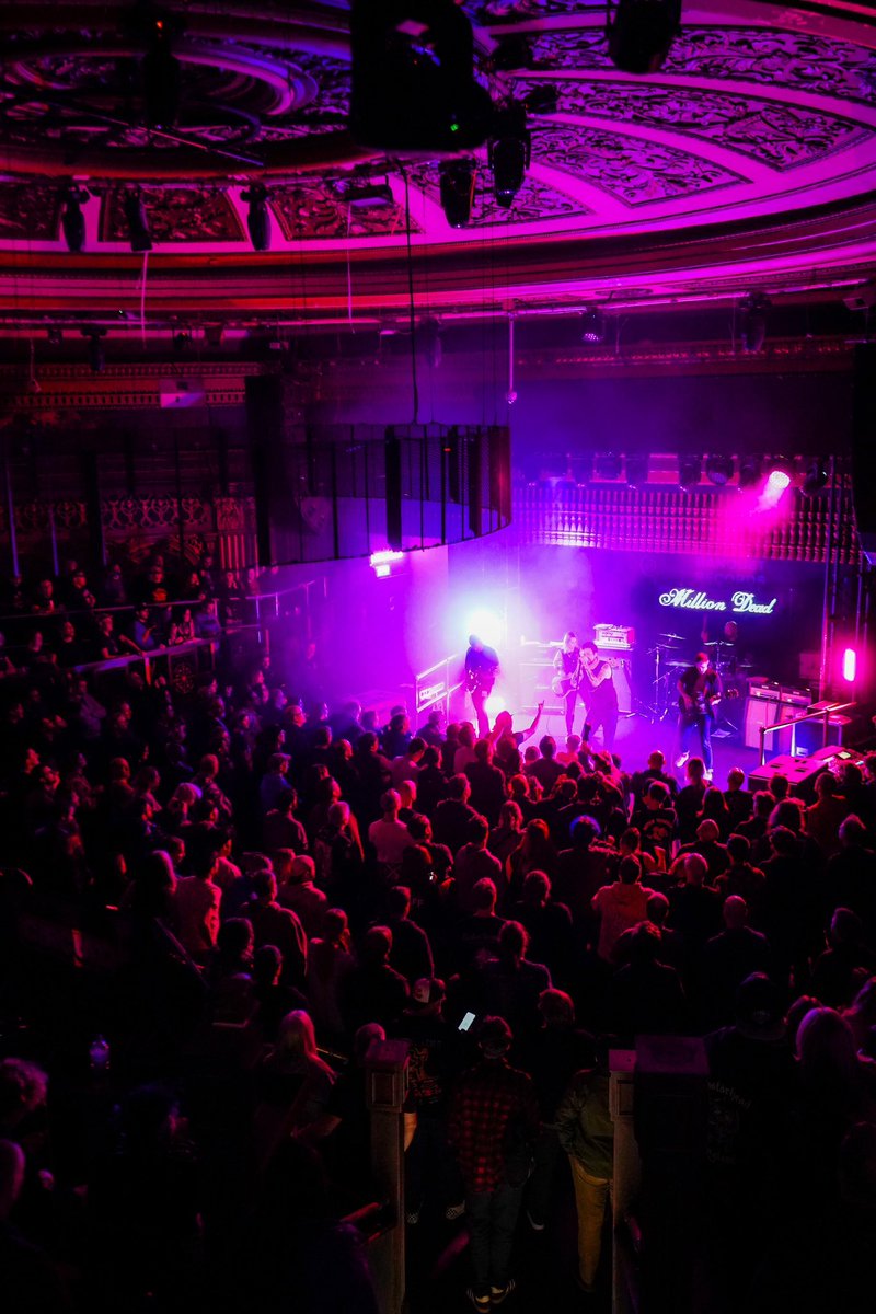 BanquetRecords's tweet image. Million Dead’s first Kingston show in over 20 years! 

racing through a treasured back catalogue, a set special to those getting to re-live that era, and for the many experiencing the live show for the first time. 
📷: @BobbyVMedia