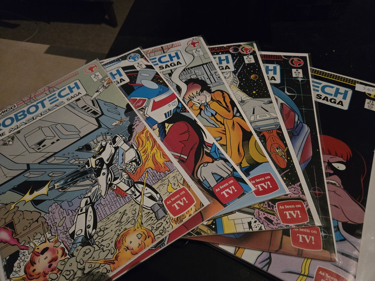 colhauser's tweet image. Got some Robotech comics as well. #Robotech @kingsadvisors_ @Jose__80 @ComixDivision