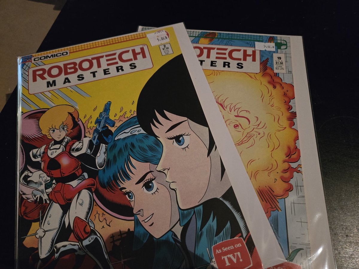 colhauser's tweet image. Got some Robotech comics as well. #Robotech @kingsadvisors_ @Jose__80 @ComixDivision