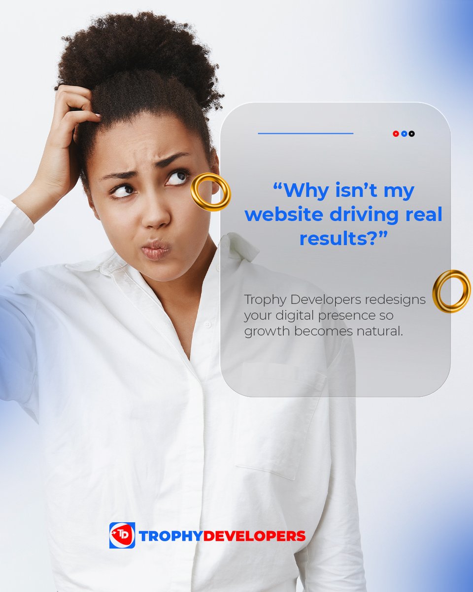 TrophyDeveloper's tweet image. Every entrepreneur has screamed internally:
“Why isn’t this thing growing?”
The problem is never the effort: it’s the direction.
Trophy Developers builds digital systems that give you direction. trophydevelopers.com/seo-optimizers… #WebDev