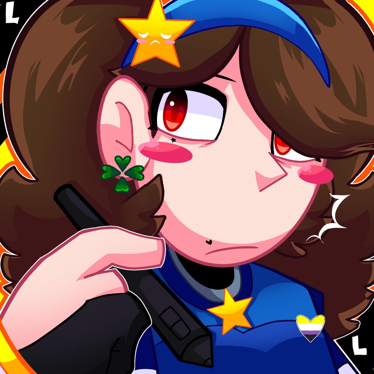 My new pfp!!🍀⭐
