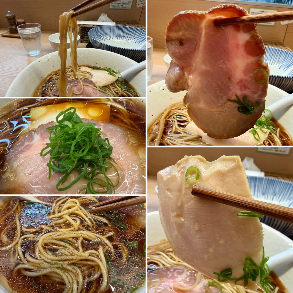 toshiyabu's tweet image. らーめんてしお　鶏醤油らーめん

中太麺食べたら細麺も食べたくなったので2杯目
濃いめの細麺変更でお願いしました

鶏のふくよかなスープにキレのある醤油

さっくりと歯切れのいい麺がスープをしっかり吸い込んでめっちゃ美味しい

柔らかい穂先メンマもいい箸休め

ご馳走様でした