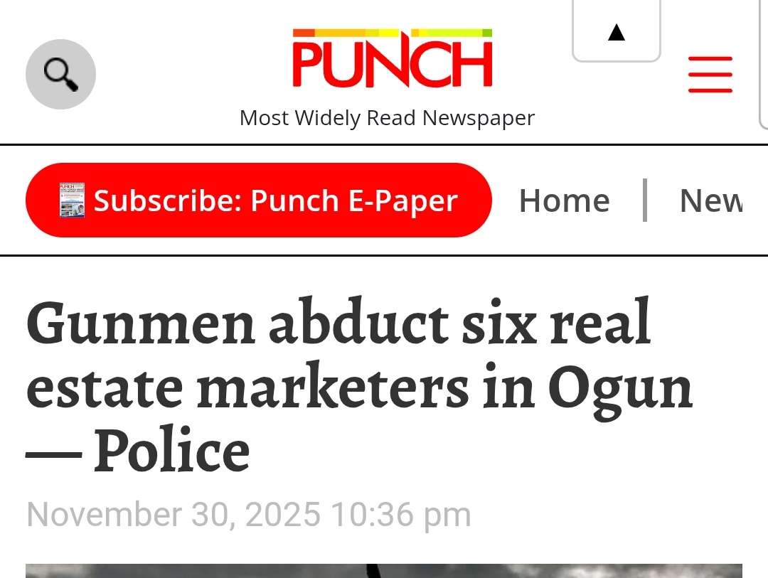 Fulani terrorists testing the mic in Ogun state with several reported and unreported attacks.