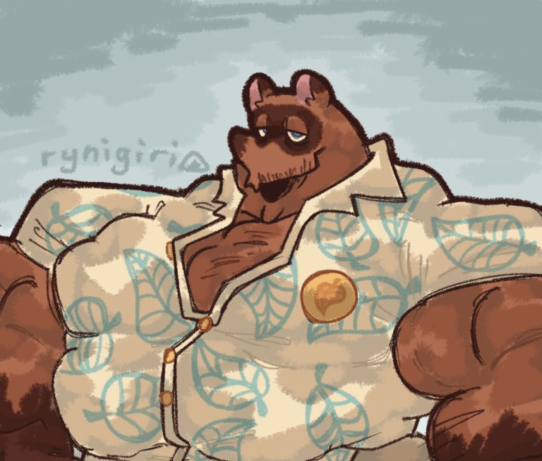 Rynigiri's tweet image. Tom nook the fatty tanooki

#AnimalCrossing #AnimalCrossingNewHorizons