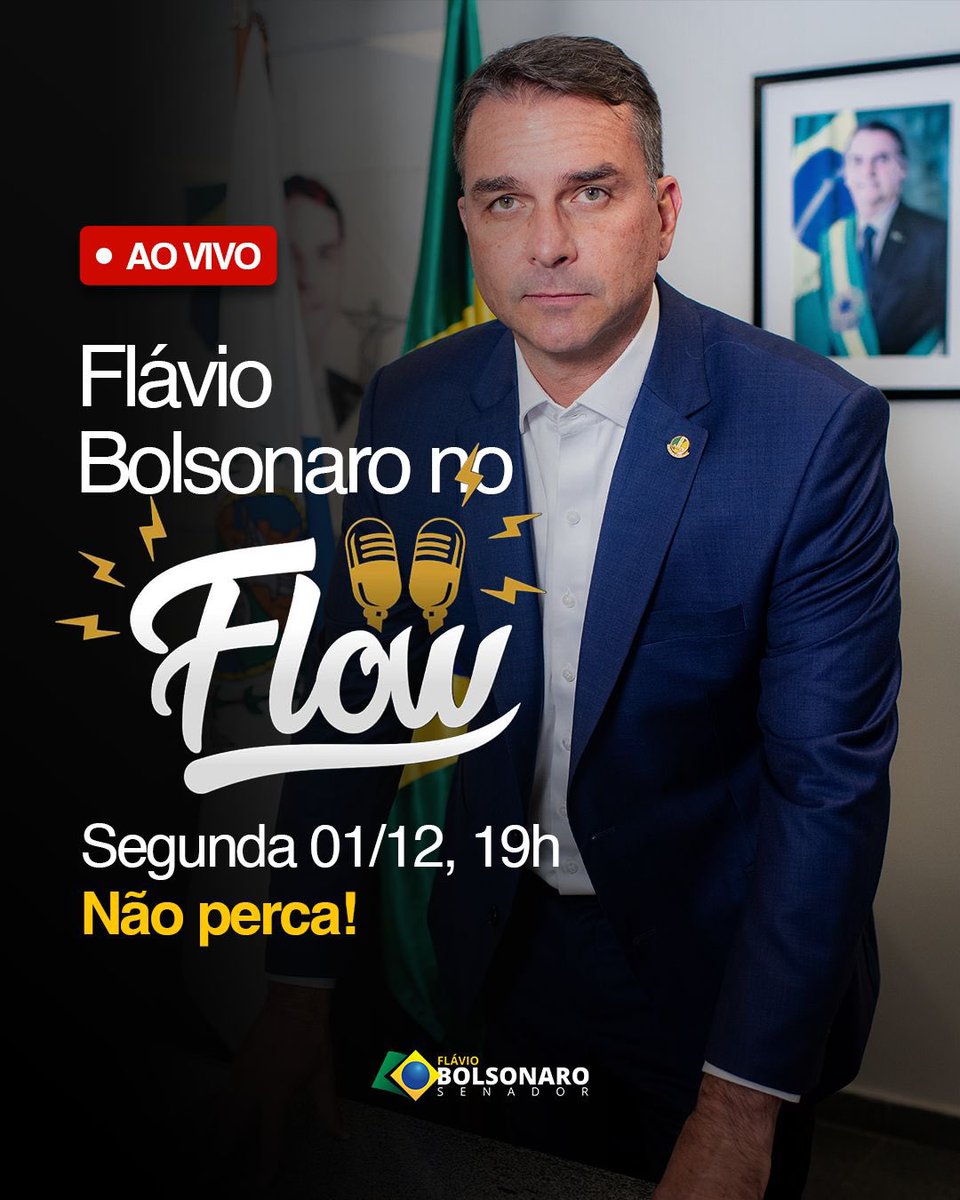 FlavioBolsonaro's tweet image. Acompanhe.
SOLTA O BOLSONARO