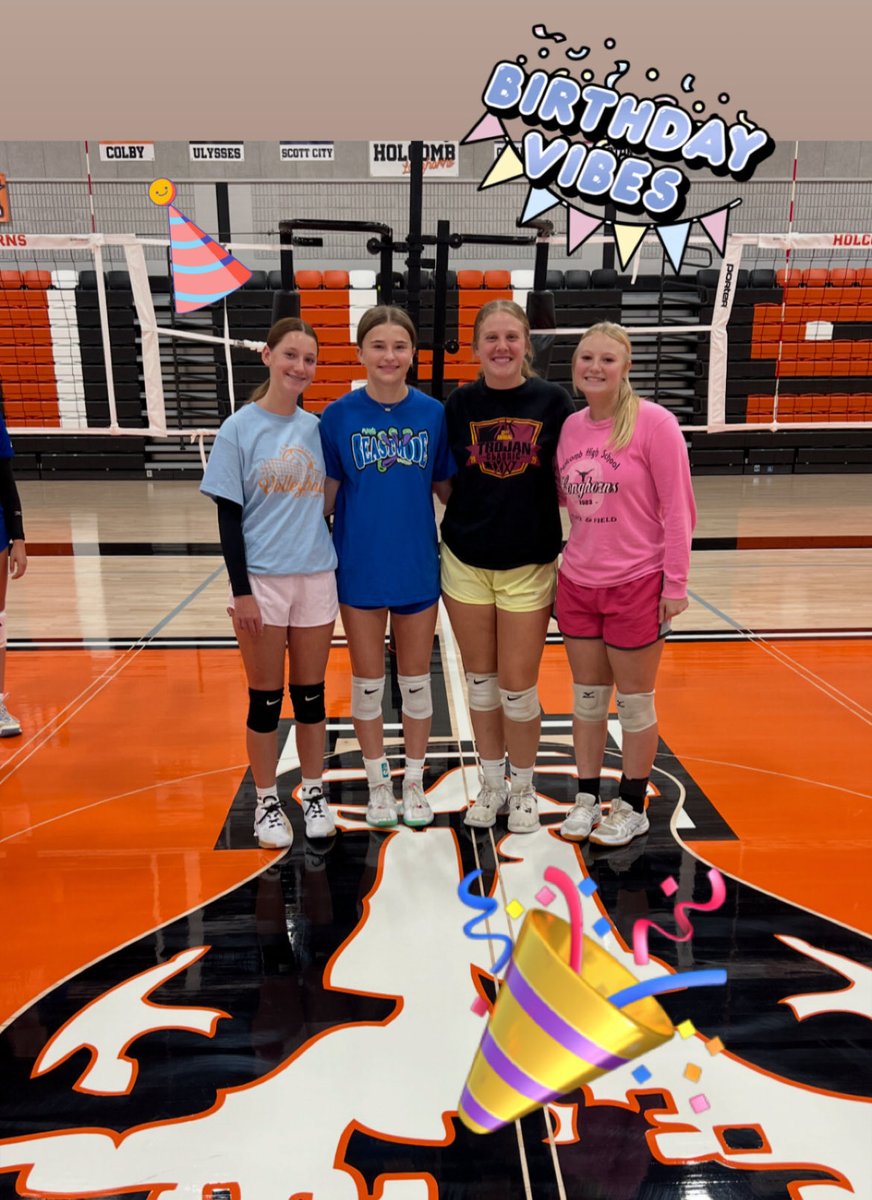 holcombvbsb's tweet image. Happy Birthday to one of our freshman Preslee Starling! 
Hope you have a great day!! 
#family 🧡🖤🏐