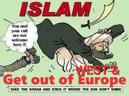 Truthseeker2213's tweet image. Satan&apos;s religion ISLAM is the world&apos;s CANCER. Not just America. 1400 yrs of bloodshed and violence. Now the biggest death cult is trying to take over the West. Deport now all those whose values are incompatible with the West.