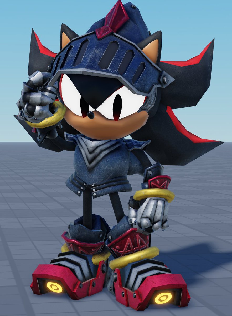WhisksRestrict's tweet image. sir lancelot (knight shadow) cosmetic concept for outcome memories

shadow model belongs to om
#outcomememories #sonic #shadowthehedegehog #glaghorsesimulator50billion