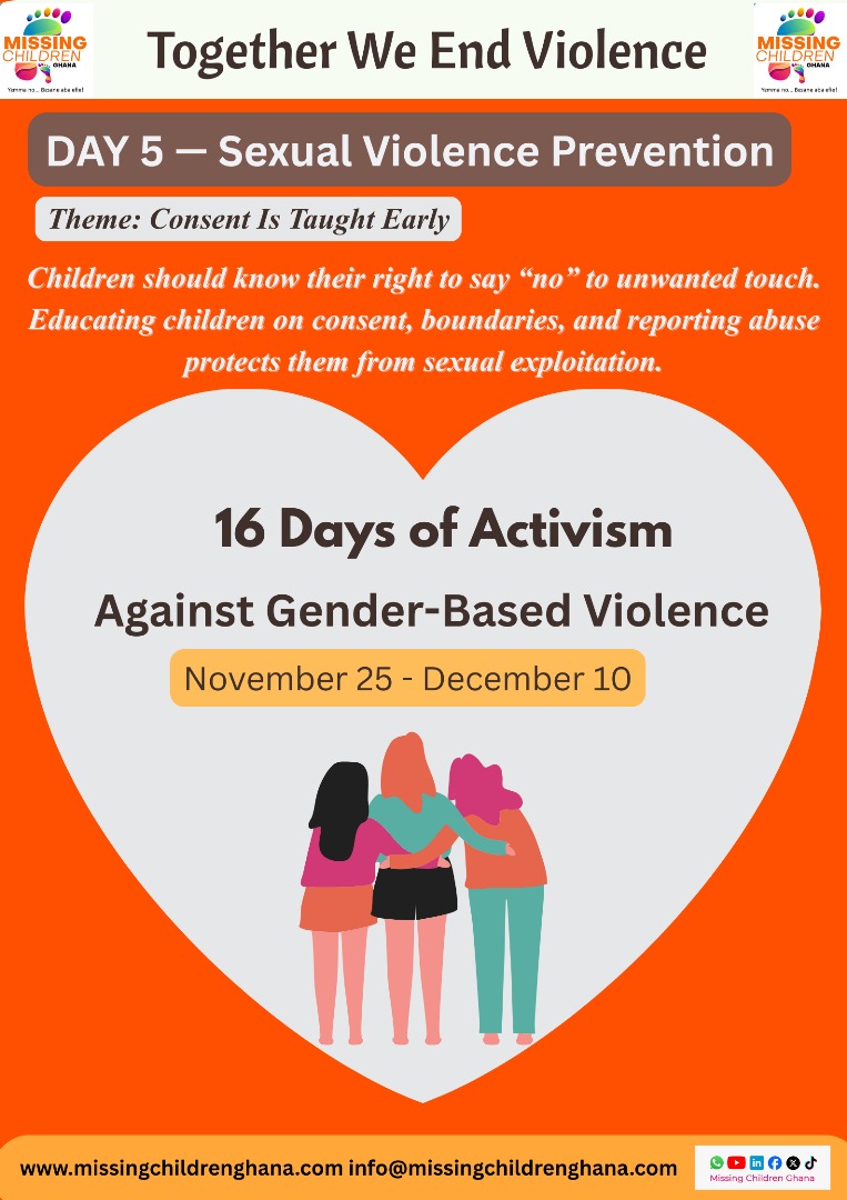 missingchildgh's tweet photo. #EndGBV #16DaysOfActivism #EndViolence #MissingChildrenGhana https://t.co/CG6qMCOClw