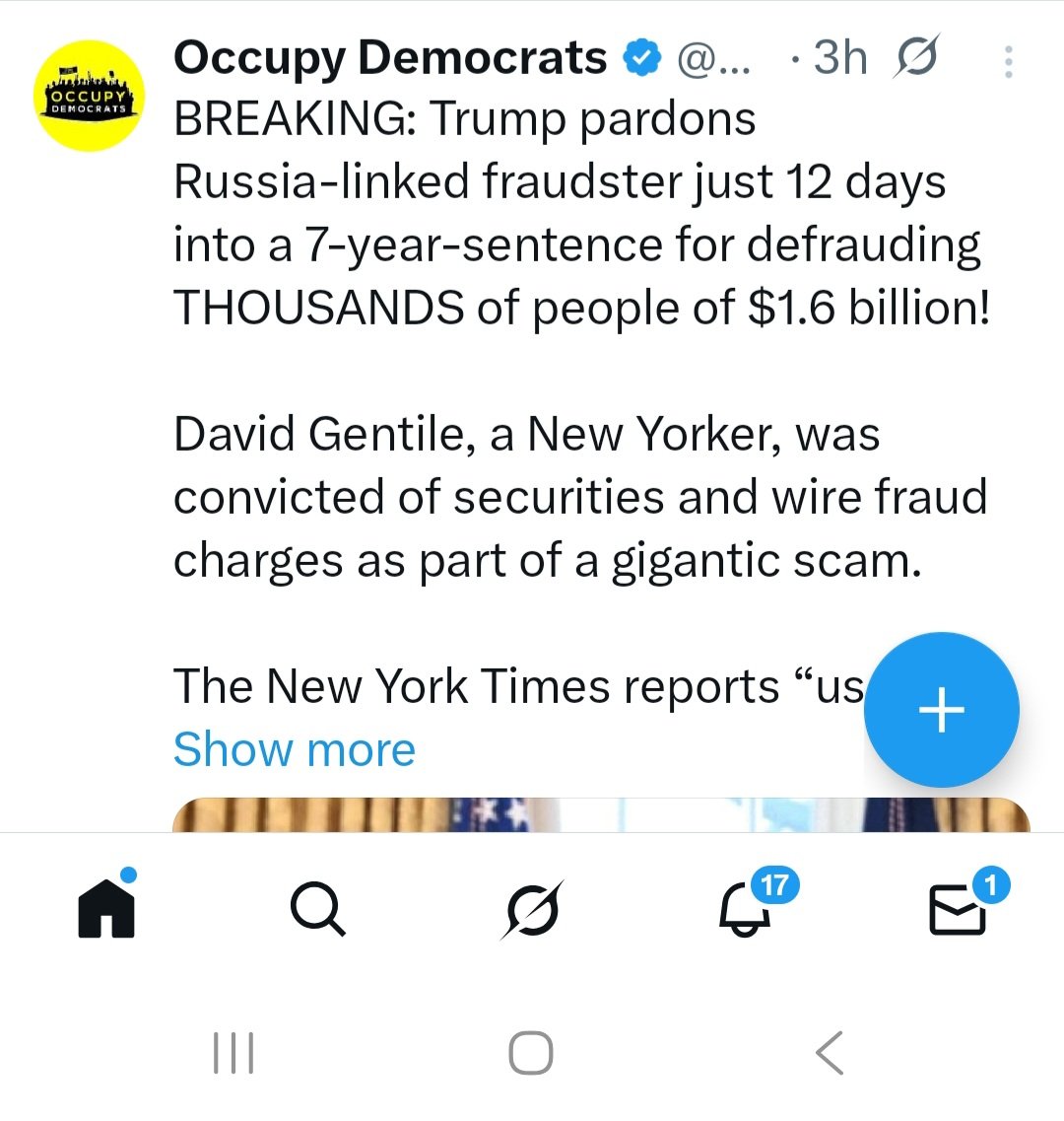 rubychirp's tweet image. Yep working hard pardoning criminals.