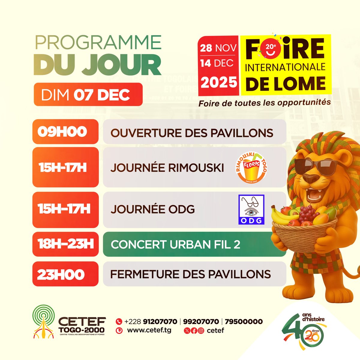 CETEF TOGO 2000 tweet media