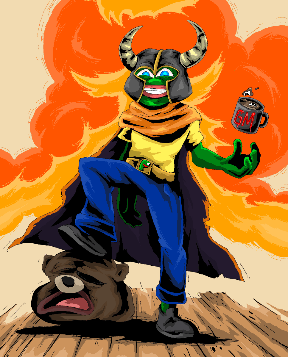 pepecoins's tweet image. GM!  ☕️

Happy Monday!  🐸