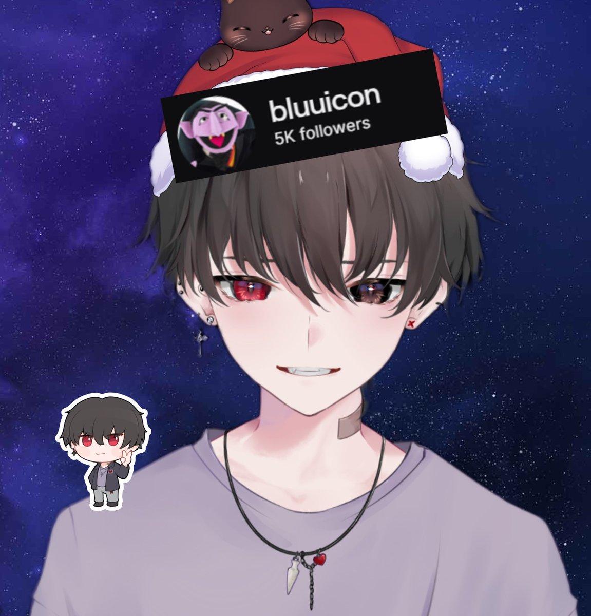 Bluu Vampire !! tweet media