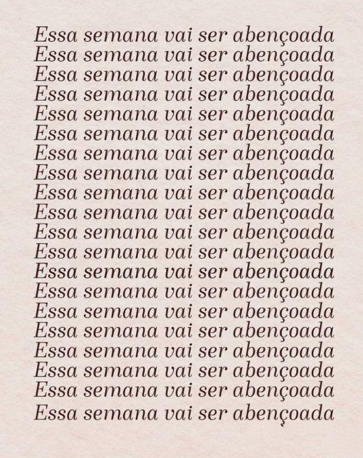 sigagalatas's tweet photo. Essa semana vai ser abençoada em nome de Jesus ❤️ https://t.co/VVrhEJVTxn
