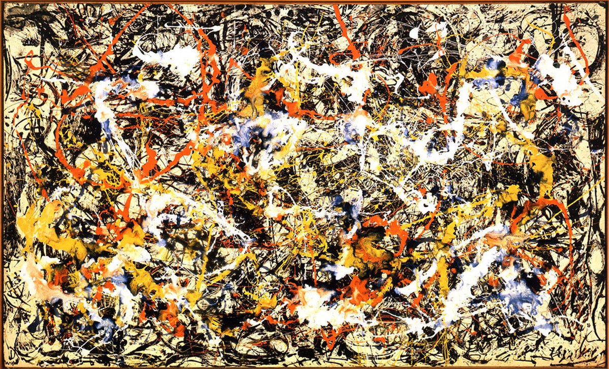 Convergence #artbots #pollock