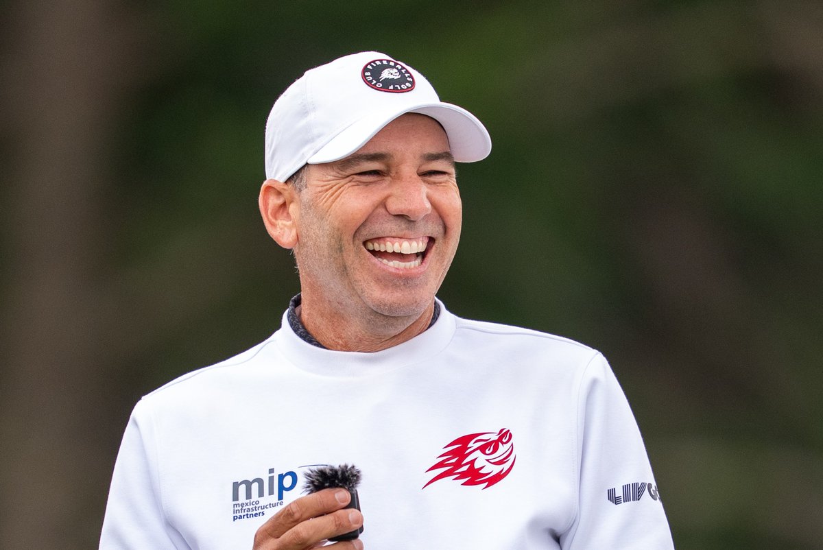 AndyRobertsGolf's tweet image. EXCLUSIVE: Sergio Garcia beaming as his Fireballs ignite ahead of 2026 LIV Golf season

[@GolfMagic] 

golfmagic.com/tour/liv-golf/…