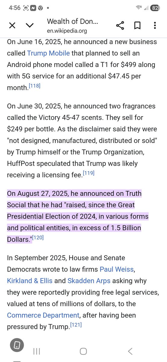 rubychirp's tweet image. That pales in comparison to the money Trump made using the office of president
His million dollar a plate dinners add up.
Did you go to any Juanita 🤑🤑😁🤣🤣🤣🤣🤣