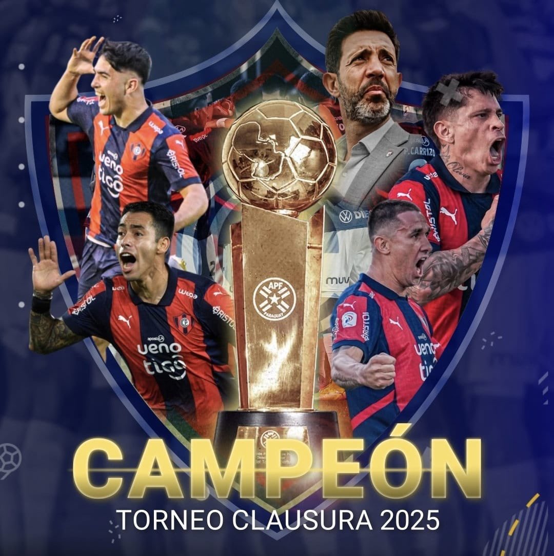 Una estrella que se hizo esperar demasiado. Ahora a mantenerse arriba como corresponde. ¡Salud Cerro Porteño campeón! 💙❤️ #35 🏆