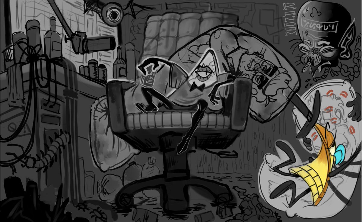 Jay6671089553's tweet photo. #billford #GravityFalls #BillCipher 
After the breakup (random objects) https://t.co/csJcbMvkXt