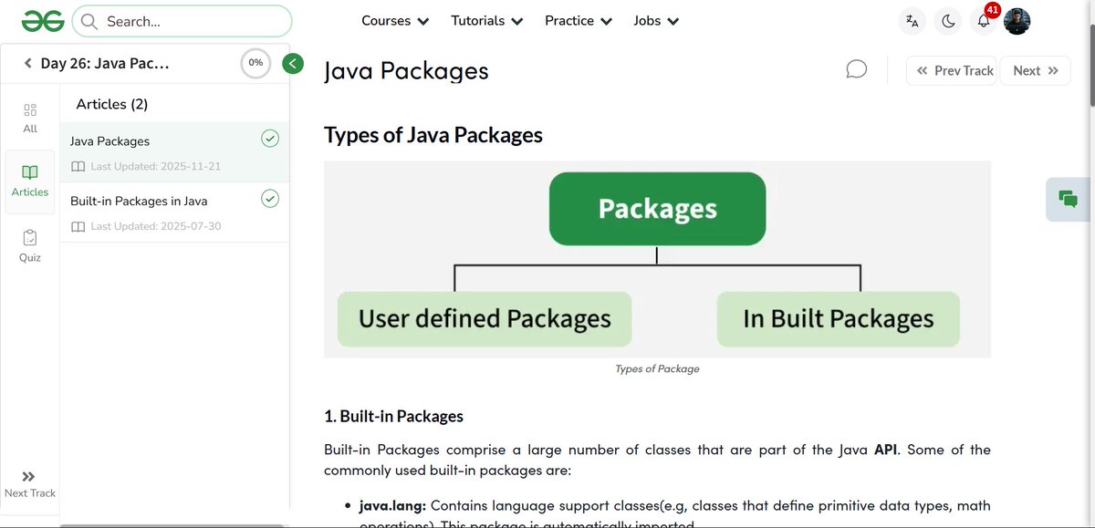 amanhaidry's tweet image. #Java from @geeksforgeeks 🚀
✅Memory Management
✅JVM Stack Area
✅JVM Heap Area
✅Garbage Collection
✅Memory Leaks
✅Types of Reference
✅Packages
✅Naming Conventions

#365DaysOfCode #JavaDev #GeeksforGeeks #gfg #nationskillup #skillupwithgfg #365DaysOfCoding
