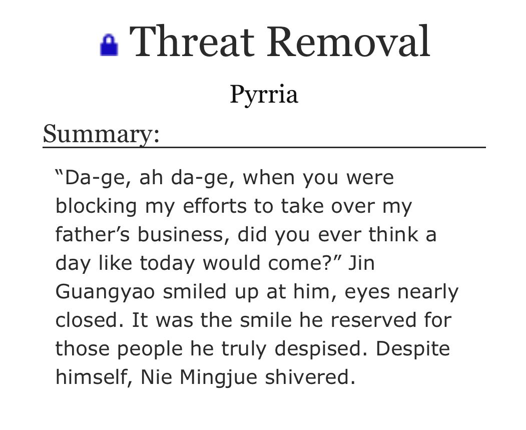 PyrriaWrites's tweet photo. NMJ gets captured. JGY underestimates the lengths to which JC will go to protect his husband. Day 6 of #TwelveDaysofMingCheng: https://t.co/iUA3Ko2UE5 https://t.co/VWLVYsi4Q2