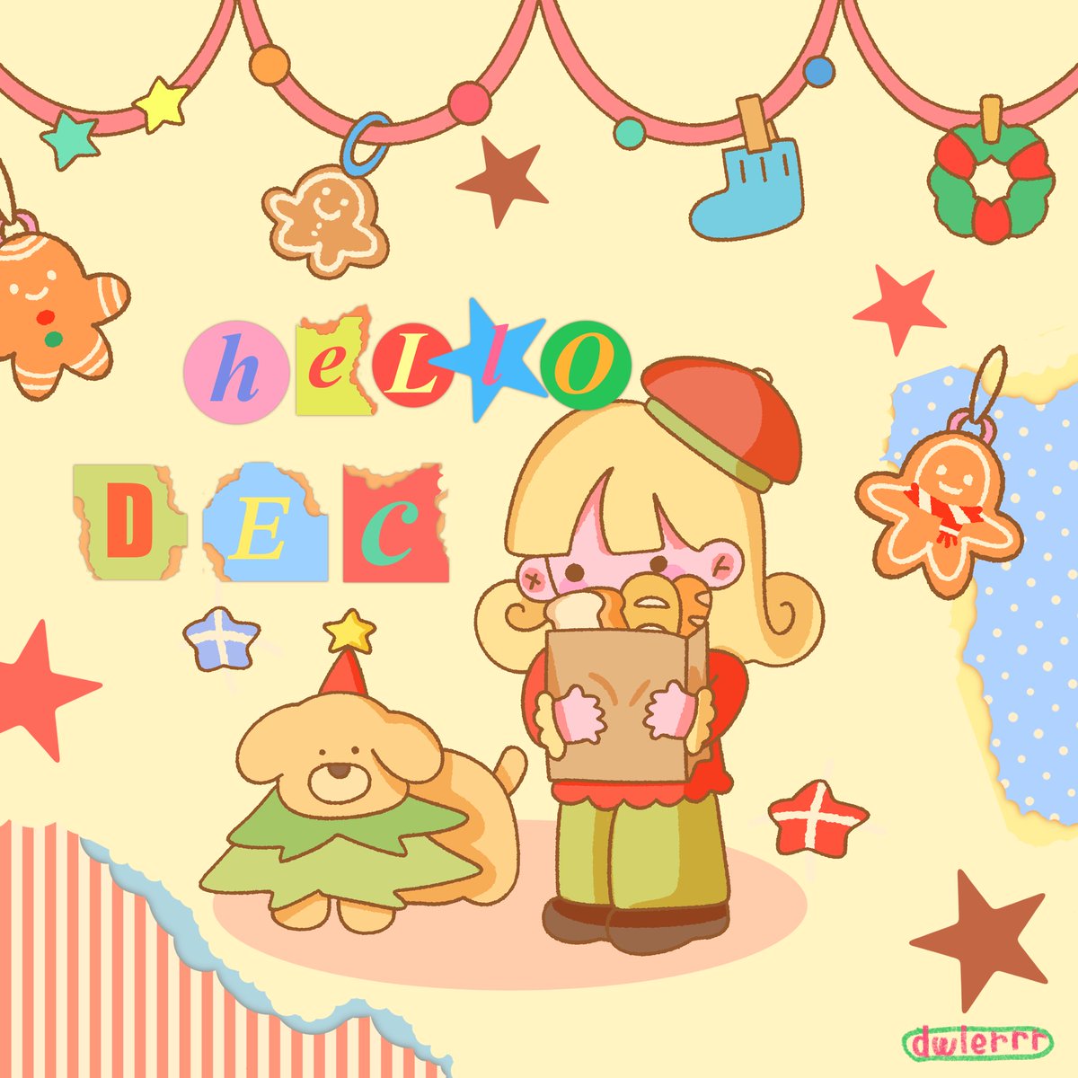 dwlerrr's tweet image. เวลคั่มทูเดือนดีเซมเบร๋ออ ☆～（ゝ。∂） 🍇🎄#DecemberWish